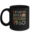 Legend Since December 1960 Vintage 62th Birthday Gifts Mug Coffee Mug | Teecentury.com