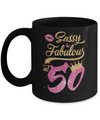 Sassy And Fabulous At 50th 1972 Birthday Gift Mug Coffee Mug | Teecentury.com