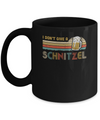 I Don't Give A Schnitzel Oktoberfest German Beer Mug Coffee Mug | Teecentury.com