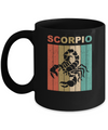 Vintage Scorpio Zodiac October November Birthday Gift Mug Coffee Mug | Teecentury.com
