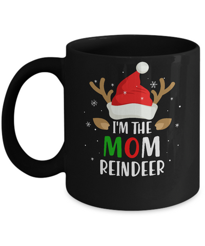 I'm The Mom Reindeer Matching Family Christmas Mug Coffee Mug | Teecentury.com