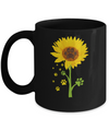 Funny Sunflower Cat Dog Paw Lover Mug Coffee Mug | Teecentury.com
