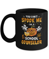 Can't Spook Me School Counselor Halloween Costume Mug Coffee Mug | Teecentury.com