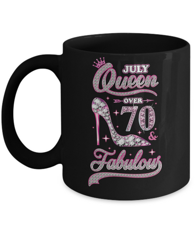 July Queen 70 And Fabulous 1952 70th Years Old Birthday Mug Coffee Mug | Teecentury.com