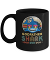 Retro Vintage Godfather Shark Doo Doo Doo Mug Coffee Mug | Teecentury.com