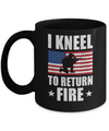 I Kneel To Return Fire Army Soldier Veteran Mug Coffee Mug | Teecentury.com