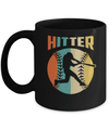 Classic Vintage Retro Style Hitter Baseball Mug Coffee Mug | Teecentury.com