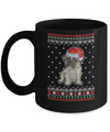Pug Christmas Ugly Sweater Lights Dog Xmas Gift Mug Coffee Mug | Teecentury.com