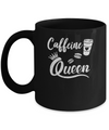 Caffeine Queen Coffee Queen Funny Mug Coffee Mug | Teecentury.com