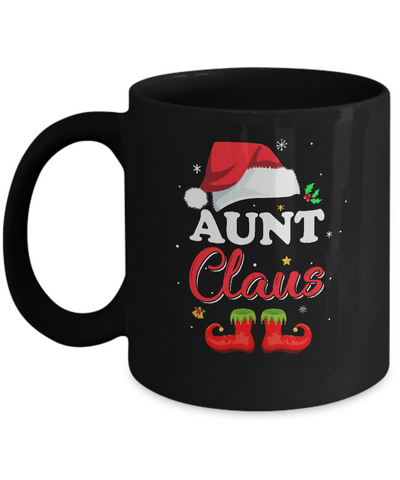 Santa Aunt Claus Matching Family Pajamas Christmas Gifts Mug Coffee Mug | Teecentury.com