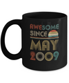 Awesome Since May 2009 Vintage 13th Birthday Gifts Mug Coffee Mug | Teecentury.com