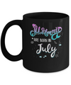 Mermaids Are Born In July Birthday Girl Gift Mug Coffee Mug | Teecentury.com
