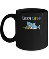 Daddy Shark Support Autism Awareness For Child Mug Coffee Mug | Teecentury.com