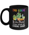 2nd Grade Is On Point 1St Day Of School Cactus Teacher Mug Coffee Mug | Teecentury.com