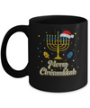 Christmas Ugly Hanukkah Sweater Menorah Merry Chrismukkah Mug Coffee Mug | Teecentury.com