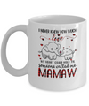 Someone Called Me Mamaw Elephant Red Plaid Mother's Day Mug Coffee Mug | Teecentury.com