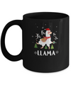 Fa La La Llama Santa Christmas Funny Gift Xmas Mug Coffee Mug | Teecentury.com
