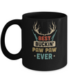 Vintage Best Buckin' Paw Paw Ever Deer Hunting Mug Coffee Mug | Teecentury.com