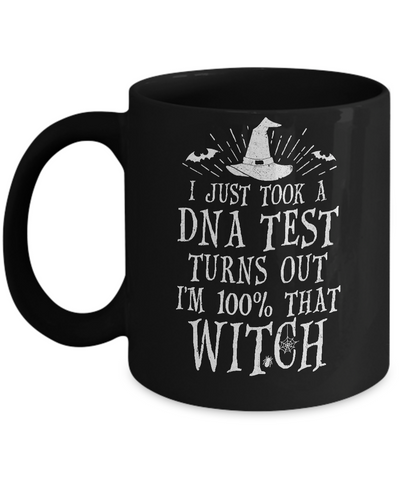 Im 100 Percent With That Witch Halloween Funny Costume Mug Coffee Mug | Teecentury.com