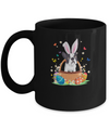 Bulldog Bunny Hat Rabbit Easter Eggs Mug Coffee Mug | Teecentury.com
