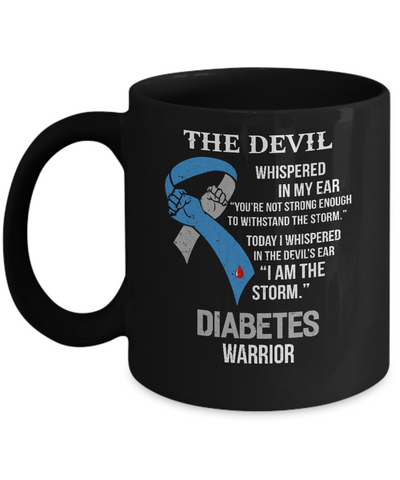 I Am The Storm Support Diabetes Awareness Warrior Gift Mug Coffee Mug | Teecentury.com