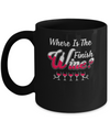 Where Is The Finish Wine Mug Coffee Mug | Teecentury.com