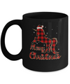 Red Buffalo Plaid Unicorn Merry Christmas Mug Coffee Mug | Teecentury.com