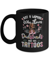 Just A Woman Who Loves Dachshund And Has Tattoos Mug Coffee Mug | Teecentury.com