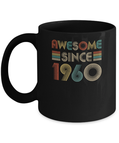 Awesome Since 1960 62th Birthday Gifts Mug Coffee Mug | Teecentury.com