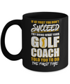If At First You Don't Succeed Funny Golf Coach Mug Coffee Mug | Teecentury.com