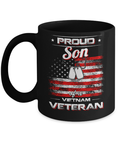 Proud Son Of A Viet Nam Veteran Mug Coffee Mug | Teecentury.com