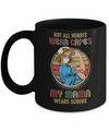 Nurse Not All Heroes Wear Capes My Mama Wears Scrubs Vintage Mug Coffee Mug | Teecentury.com