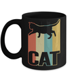 Classic Vintage Retro Style Cat Mug Coffee Mug | Teecentury.com