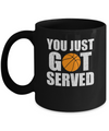 You Just Got Served Gifts For Basketball Lovers Mug Coffee Mug | Teecentury.com