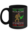 Christmas Bigfoot The Tree Isn't The Only Thing Sweater Mug Coffee Mug | Teecentury.com