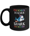 Preschool Teacher Shark Doo Doo Doo Halloween Mug Coffee Mug | Teecentury.com