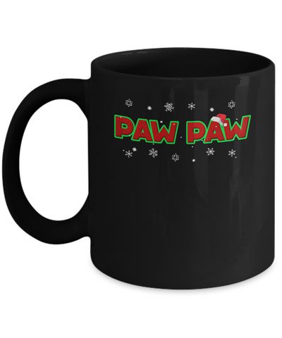 Paw Paw Christmas Santa Ugly Sweater Gift Mug Coffee Mug | Teecentury.com