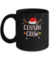 Cousin Crew Reindeer Matching Family Christmas Mug Coffee Mug | Teecentury.com