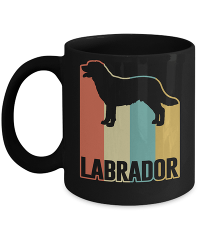 Classic Vintage Retro Style Labrador Dog Mug Coffee Mug | Teecentury.com