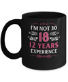 I'm Not 30 I Am 18 Years Old 1992 30th Birthday Gift Mug Coffee Mug | Teecentury.com