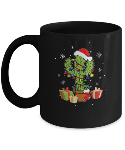 Merry Christmas Succulent Plants Christmas Cactus Mug Coffee Mug | Teecentury.com