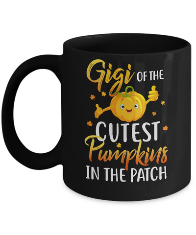 Halloween Gigi Of Cutest Pumpkins In The Patch Mug Coffee Mug | Teecentury.com