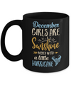 December Girls Birthday Sunshine Mixed Little Hurricane Mug Coffee Mug | Teecentury.com