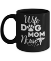 Wife Dog Mom Nurse Mug Coffee Mug | Teecentury.com