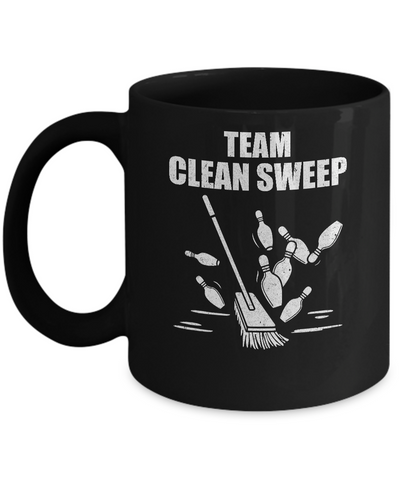 Funny Clean Sweep Bowling Mug Coffee Mug | Teecentury.com