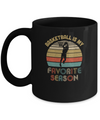 Basketball Is My Favorite Season Vintage Mug Coffee Mug | Teecentury.com