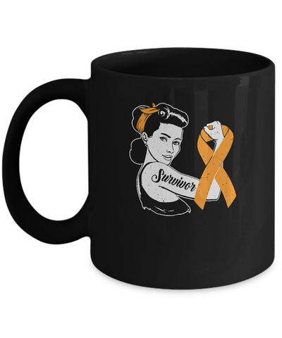 We Can Cure It Multiple Sclerosis Orange Awareness Survivor Mug Coffee Mug | Teecentury.com