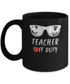 Teacher Off Duty Great Last Day Of School Summber Beach Mug Coffee Mug | Teecentury.com