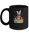 Boxer Bunny Hat Rabbit Easter Eggs Mug Coffee Mug | Teecentury.com