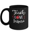 Teach Love Inspire Teacher Gifts Mug Coffee Mug | Teecentury.com